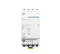 2RD58I8PM Contacteur CA Domestique 4P 25A 220V/230V 50/60HZ for Rail DIN, 1 pièce(110V,4NO)