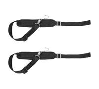 2set Harnais de Pulvérisateur Noir Réglable Bretelles Rembourrées | Polyester et Fer Renforcé, Fixation Rapide, Boucles Solide, pour Réservoirs de Pompe, Jardinage et Entretien des Pelouses