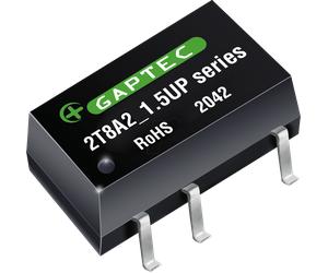 2T8A20505S1.5UPR - Convertisseur c.c./c.c., 2 W, 5,5 V, CMS 5, rouleau de 500