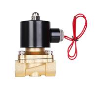 2W Électrovanne Pneumatique Normalement Fermée 12V 24V 220V 110V | 2W Électrovanne Pneumatique Normalement Fermée Taille de raccord 1/4 3/8 1/2 3/4 1 Pouce 12V 24V 220V 110V(24V)