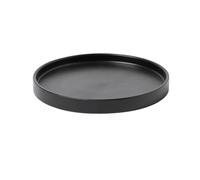 2WFYJNITP Plateaux pour Plantes Bac à Plantes Rond, Soucoupe for jardinière de Balcon, Salon, Grande Taille pour jardinières(Noir,XXL)