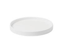 2WFYJNITP Plateaux pour Plantes Bac à Plantes Rond, Soucoupe for jardinière de Balcon, Salon, Grande Taille pour jardinières(Blanc,XXL)