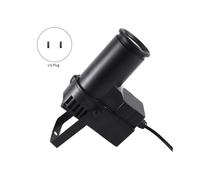 2X 10W RGBW 4 in 1 DMX Full Color LED Spotlight Stage Light 6 Channel Atmosphere Light with Voice Control US Plug