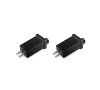 2X 12V 1.5A Plug LED Alimentation LED Transformateur Adaptateur de Prise IP44 Adaptateur de Bande Lumineuse LED de Noël Étanche Prise Américaine