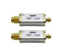 2X 144MHz 2M Filtre Passe-Bande Filtre Passe-Bande Bande Passante de L'Interface SMA pour RéCepteur RFID