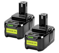 2X 18V 5.5Ah/5500mAh Batteries au Lithium pour Ryobi P108 RB18L40 P108 RB18L25 RB18L15 RB18L13 P107 P122 P104 P105 P102 P102 2003