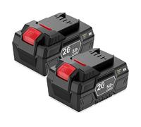 2X 20V 5Ah DREAMDASH Batterie de Remplacement pour Parkside PAP 20 B1 B3 A1 | Compatible avec tous les outils de la série Parkside X 20V Team