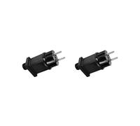 2X 3.5V 3.6W Plug LED Alimentation LED Transformateur Adaptateur de Prise IP44 Adaptateur de Lampe de Noël Étanche Prise UE
