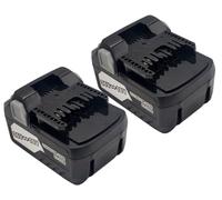 2X 36V / 18V Batterie pour HiKOKI BSL36A18 BSL36A18X BSL36B18, WH36DC WR36DA G3613DA DH36DPA DV36DA WH36DB WR36DC G3610DA DH3628DA DS36DA RB36DA C3607DB CJ36DA CR36DA CH3656DA R36DB Outils