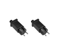 2X 4.5V 1A Plug LED Alimentation LED Transformateur Adaptateur de Prise IP44 Adaptateur de Bande Lumineuse LED Étanche pour Noël PRISE UE