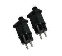 2X 4.5V 3.6W Plug LED Alimentation LED Transformateur Adaptateur de Prise IP44 Adaptateur de Lampe de Noël Étanche Prise UE
