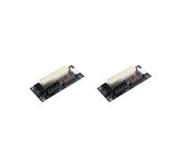 2X 4 en 1 4Pin//ATX 6Pin/4Pin Double PSU Adaptateur D'Alimentation Multiple Carte D'Alimentation Synchrone Ajouter 2PSU avec LED