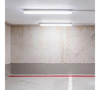 2x 44 W plafonniers LED tubes luminaires industriels halls étanches spots