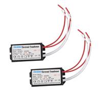 2X 50W Transformateur Electronique de 220V A 12V pour Halogene