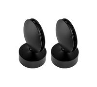 2X 6W 360 Degrés Lampe LED LED Rebord de Fenêtre Cadre de Porte Applique Murale pour Chambre Couloir Allée Barre Escalier Noir, Lumière Chaude