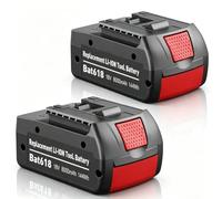 2X 8.0Ah Rechange pour Bosch Professional 18V System Batterie GBA 18V | Li-ION Batterie d'outils pour Bosch BAT609 BAT609G BAT618 BAT618G BAT619 BAT619G BAT610G BAT610 BAT612 BAT622