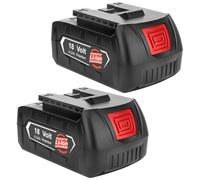 2X 8000mAh Compatible avec la Batterie pour Bosch Professional 18V Système GBA, ne s'applique Pas à la série PBA 18V. Ne Convient Pas aux appareils Bosch Home & Garden du système 18 Volts.