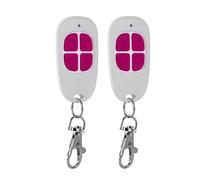 2X AAM0084 Télécommande Motorisation Portail Compatible avec SCS Sentinel | Garantie de 3 Ans Certifié CE 4-Canaux 433,92MHz