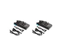 2X Adaptateur de Plaque de Batterie V-Lock à Montage en V pour Montage de Batterie à Montage en V pour CaméRa, Lampe VidéO, Moniteur, Enregistreur