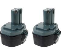 2x Akku für Makita Ni-MH 14,4V 3000mAh 1422 1433 1434 1435 1435F 192699-A 193158-3