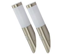 2x applique murale avec détecteur de mouvement applique murale moderne torche murale jardin, télécommande dimmable, LED RVB, DxH 7,6x41 cm