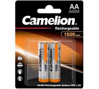 Camelion 17015206 Akku (NiMH, R6, Mignon, AA, 1500 mAh, 2er) G