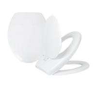 2x Blanc Fermeture Douce Siège de Toilette Familial Enfants Salle de Bain