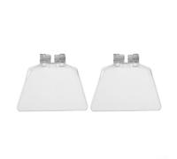 2x Bouclier Transparent pour Meuleuse d'Établi Type 125 | Plastique ABS pour robuste, anti-déformation, vision claire, adapté type 125, usage longue durée