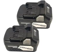 2X BSL36B18, BSL36A18, BSL36A18X Batterie (18 V 5,0 Ah / 36 V 2,5 Ah) compatibles avec HiKOKI Multi Volt Batterie BSL36C18, BSL3640MVT BSL36B18X (380207)