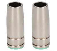 2x Buse Conique MB25 Soudure pour mig Push-On pour cuivre 2x | pour cuivre , installation push-on outil, compatible pour torche MB25, résistance chaleur extrême