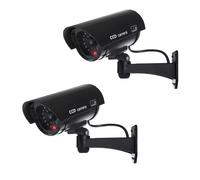 Caméra factice avec LED clignotante - lot de 2 - IR1100 B IR pour l'extérieur, noir