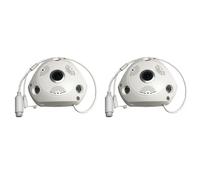 2X Caméra IP Poe D'Intérieur Imx335 5 Mpx Fisheye Grand Angle Détection de Visage Vision Nocturne Infrarouge VR Cam Vidéosurveillance