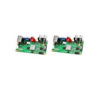 2X Carte DVR IP H.265 X 4CH 1080P XMEYE NVR 4 Canaux 6 en 1 AHD TVI CVI Carte Enregistreur DVR Hybride pour SystèMe de VidéOsurveillance
