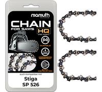 2x chaîne de tronçonneuse 40cm 1,5mm 0,325" 66 TG pour Stiga SP 526