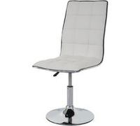 Mendler 2X Chaise de Salle à Manger HWC-C41, Fauteuil, Similicuir - Blanc