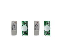 2X Circuit Imprimé pour Lampadaire Solaire, Lampe Solaire à Induction PIR avec Télécommande, 3,2 V, 3,7 V