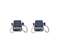 2X Contrôleur de Vitesse de Moteur 10-55 V 60 A PWM 0-100 % RPM LED Numérique Réglable CW CCW Interrupteur de Commande de Moteur Avant et Arrière