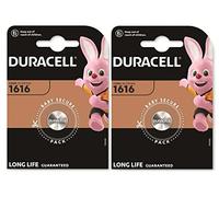 2X Duracell 1616 Lithium (2 Blisters de 1 Pile) 2 Piles