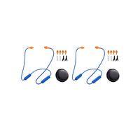 2X Écouteurs de Travail avec Réduction de Bruit, Casque Sans Fil à Tour de Cou avec Microphone, Protection Auditive