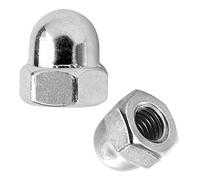 2x ECROU BORGNE ACIER M4 M5 M6 M8 M9x1 M10 M10x1 5/16" 3/8" VELO BRICOLAGE CYCLO (3/8" (pouces))