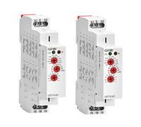 2X GEYA GRT8-M1 Sur Relais Temporisé à L'Arrêt 16A AC / DC12V-240V