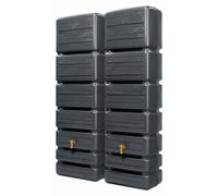 2x GRAF Slim Wood Decor Set 350L graphite