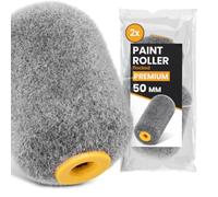 2x Instalguru Rouleau 5 cm Peinture Manchon Mousse Flocage Murs Floquée
