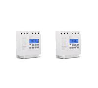 2X Interrupteur Programmable Triphasé 380V 415V TIMER avec Rétroéclairage
