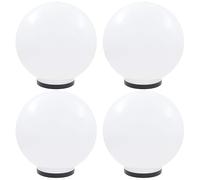 2x Lampe à LED sous Forme de Boule Sphérique Terrasse Éclairage Chemin vidaXL