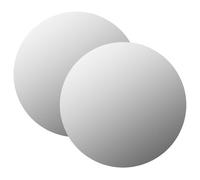 vidaXL Miroirs Muraux 2 pcs Rond 60 cm