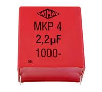 2x MKP-Condensateur rad. 2,2µF 1000V DC ; 37,5mm ; MKP42,2/20/1000 ; 2,2uF
