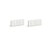 2X Module D'Horloge de Service de Temps Wifi Horloge Automatique Bricolage Horloge électronique Numérique Service de Temps Réseau Sans Fil Blanc