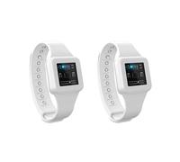 2X Montre Anti-Moustique à Ultrasons Fréquence Réglable Montre Électronique Bracelet Portable Anti-Moustique Extérieur, B