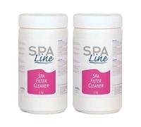 2x Nettoyant en poudre (1000gr) SpaLine Spa Filter Cleaner SPA-FI002